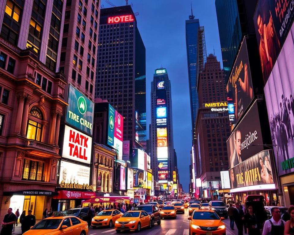 times square hotels with parking